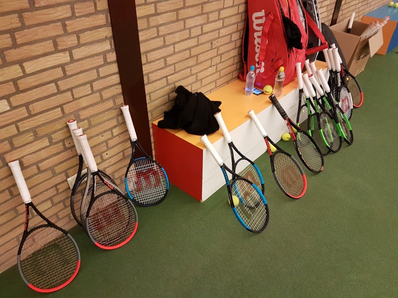 Getekende Ruimtes Racket Impressie mijnracket.nl racket testdag 2019 - Mijnracket