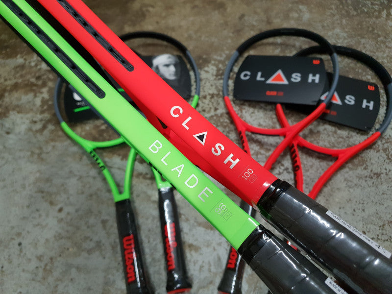 Wilson Clah Blade Racket Wilson Blade en Clash Reverse - Mijnracket
