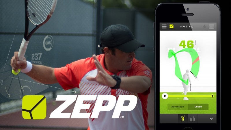 Tennis Racket Speed Sensor Zepp Tennis Sensor: geschikt voor alle rackets - Mijnracket