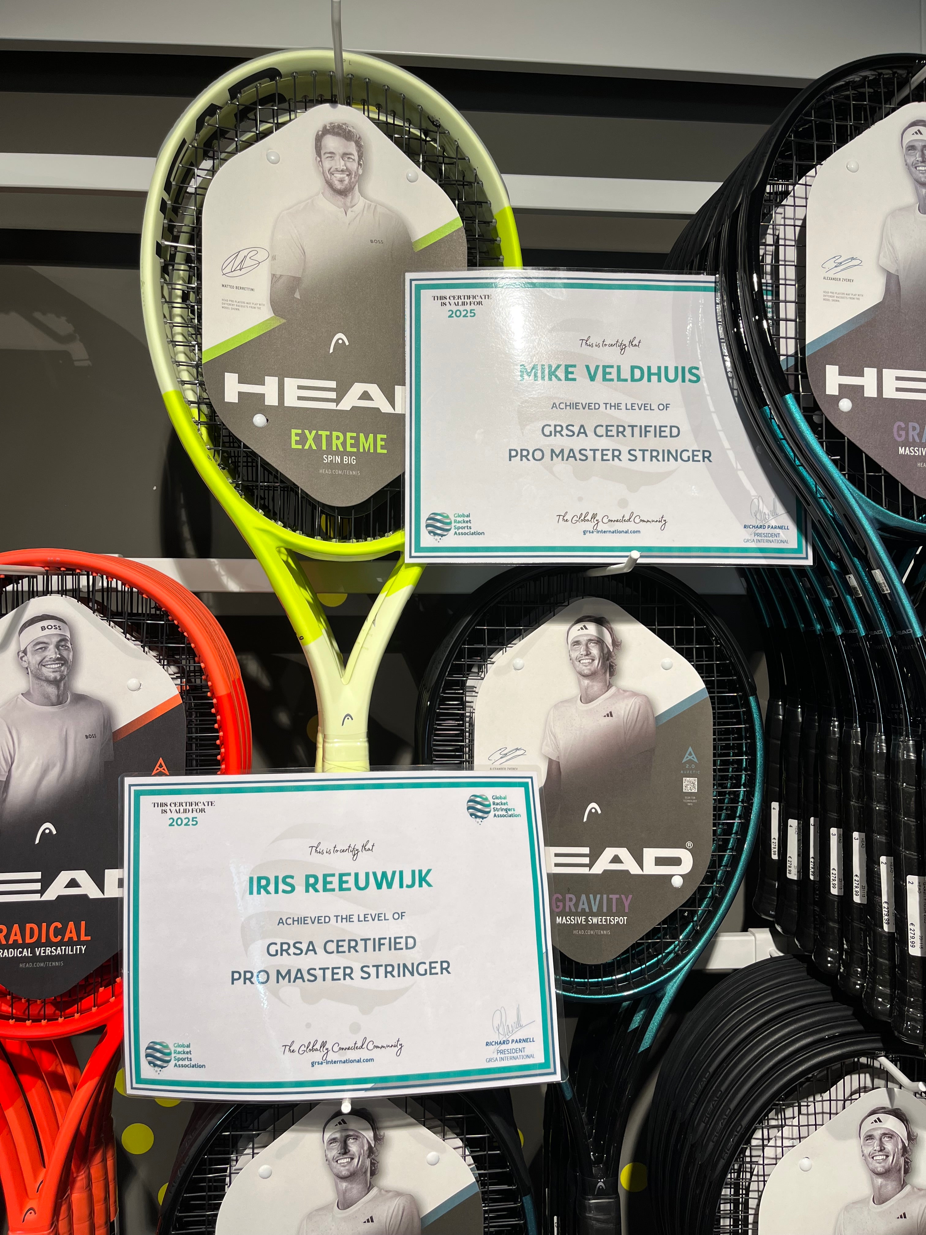 Keen Racket ERSA Certified Stringing Service - Professional & Reliable - Mijnracket